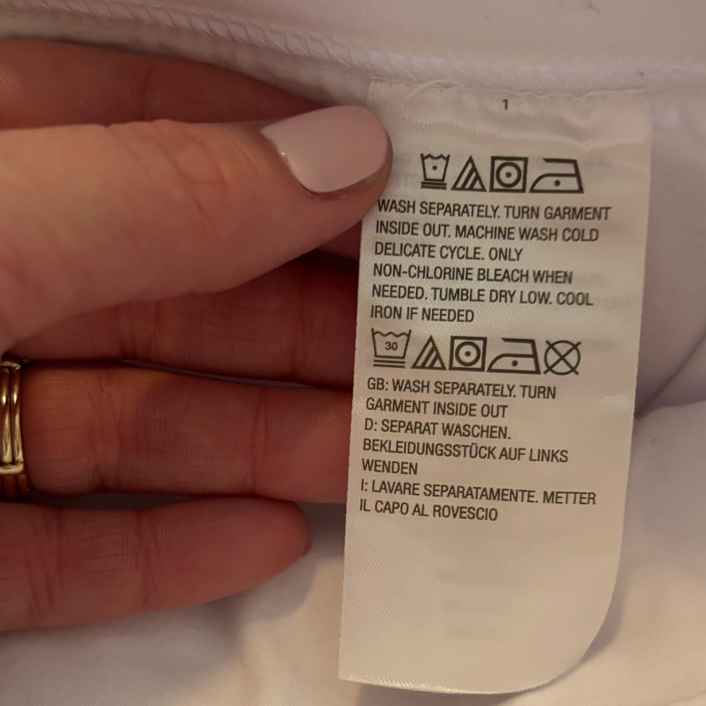 Belle by Kim Gravel White Skort 8 - Picture 7 of 8